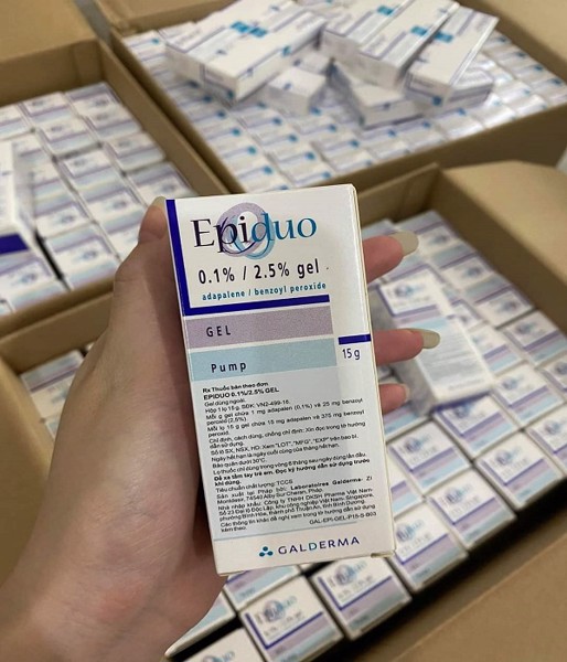 Kem hỗ trợ giảm mụn Epiduo