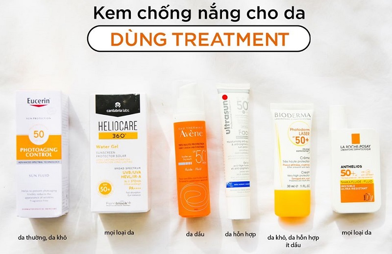 Luôn sử dụng kem chống nắng khi sử dụng sản phẩm