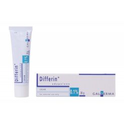 Differin Cream 0.1% 30g giảm mụn bản Pháp của Galderma [Chính Hãng]