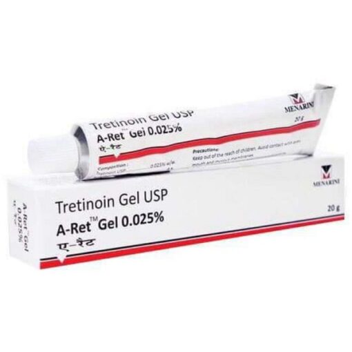 Kem Tre Gel USP Aret 0,025%/0,05%/0,1% Hỗ Trợ Giảm Mụn