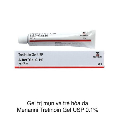 Kem Tre Gel USP Aret 0,025%/0,05%/0,1% Hỗ Trợ Giảm Mụn