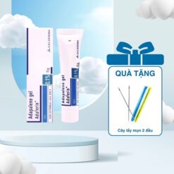 Alternative view of Adapalene Adaferin Gel 0.1 Hỗ Trợ Giảm Mụn Ẩn Mụn Đầu Đen [Chính Hãng]