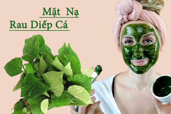 Không nên lạm dụng mặt nạ rau diếp cá