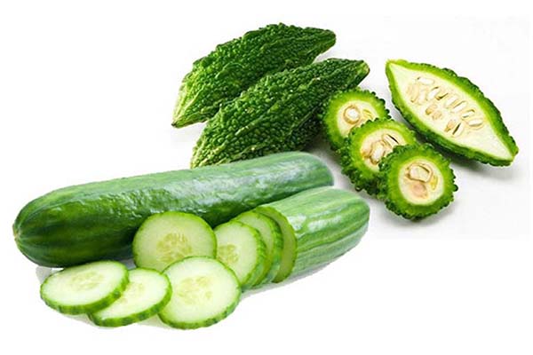 Làn da mịn màng hơn khi sử dụng khổ qua kết hợp với dưa chuột