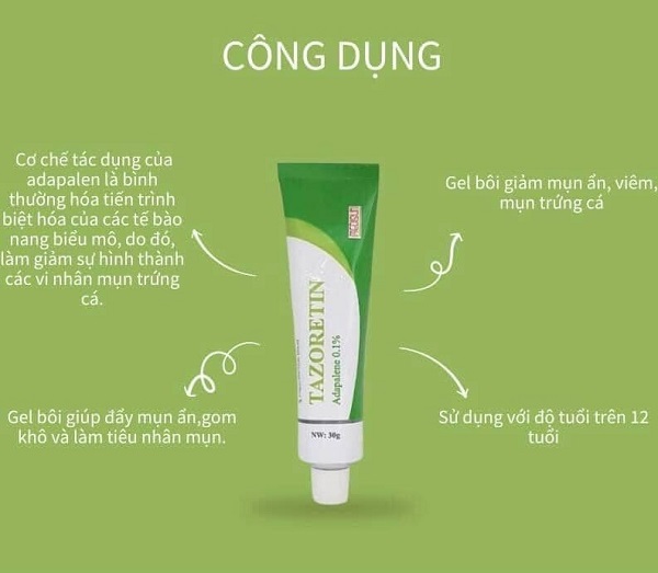 Hỗ trợ giảm mụn hiệu quả