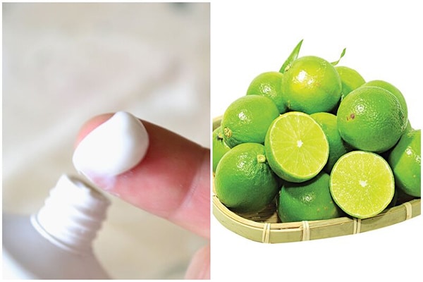 Đánh bay mụn đầu đen nhờ chanh và kem đánh răng