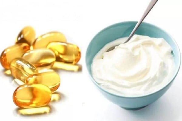 Mặt nạ vitamin E, sữa chua giúp se cồi mụn, làm trắng da tự nhiên