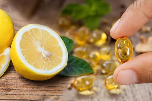 Kết hợp chanh cùng vitamin E để điều trị mụn tại nhà