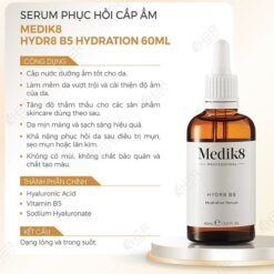 Alternative view of Serum phục hồi cấp ẩm Medik8 Hydr8 B5 Hydration 60ml CHÍNH HÃNG