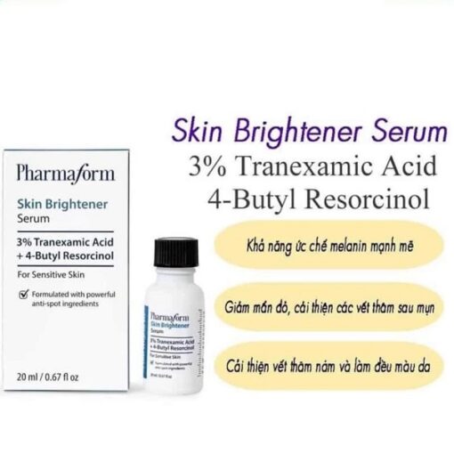 Serum Pharmaform Skin Brightener 20ml Giảm Thâm Nám Trắng Da