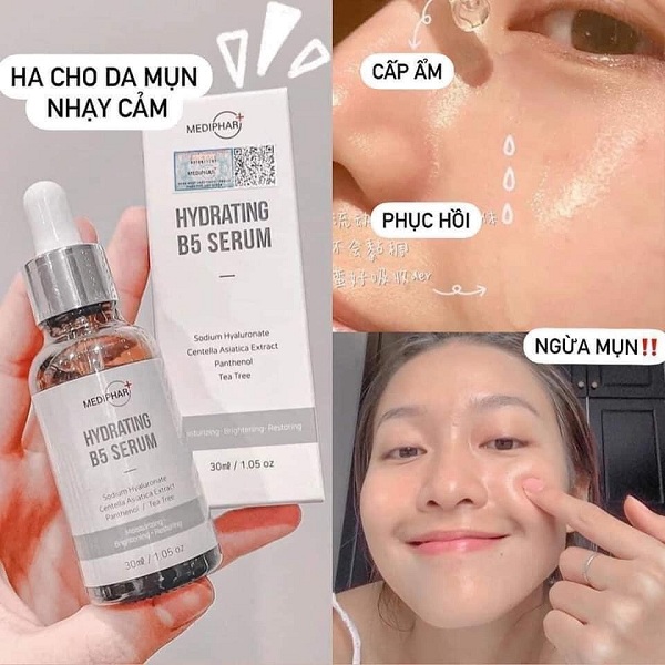 Công dụng tuyệt vời của Serum B5 Mediphar 