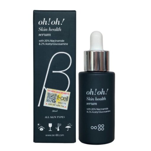 Oh!Oh! Skin Health Serum Niacinamide 20% 30ml Dưỡng Trắng Da Giảm Thâm [Chính Hãng]