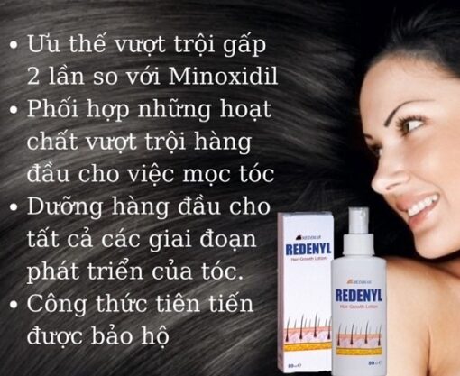 Xịt Dưỡng Tóc Redenyl 80ml Chính Hãng Giúp Chắc Khỏe [Chính Hãng]
