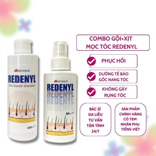 Xịt Dưỡng Tóc Redenyl 80ml Chính Hãng Giúp Chắc Khỏe [Chính Hãng]