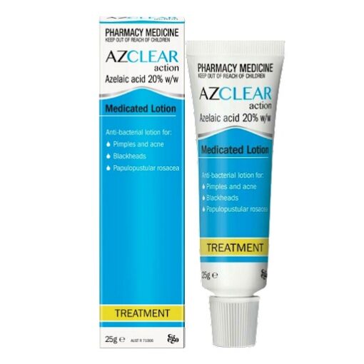 Kem Giảm Mụn Azclear Action Medicated Lotion 20% 25g [Chính Hãng] Mẫu Mới