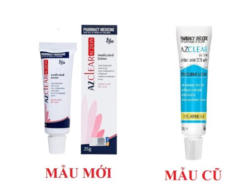 Kem Giảm Mụn Azclear Action Medicated Lotion 20% 25g [Chính Hãng] Mẫu Mới