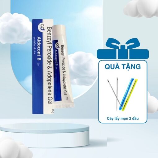 Aldocont B gel 15g Hỗ Trợ Giảm Mụn [Chính Hãng]