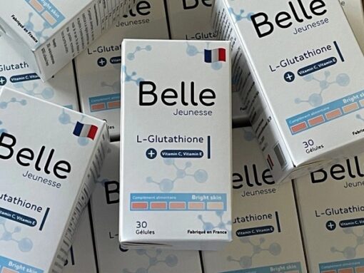Viên uống Belle Jeunesse L-glutathione Hỗ Trợ Trắng Da Date 2026 [Chính Hãng]