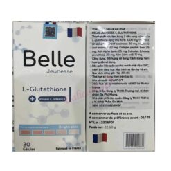 Viên uống Belle Jeunesse L-glutathione Hỗ Trợ Trắng Da Date 2026 [Chính Hãng]