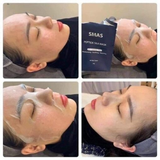 Mặt Nạ Smas Peptide Silk Mask 24h Hydration Boost 25g Cấp Ẩm Và Phục Hồi Da