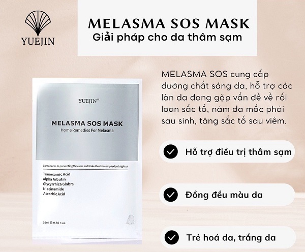 Hỗ trợ giảm thâm sạm da hiệu quả nhanh