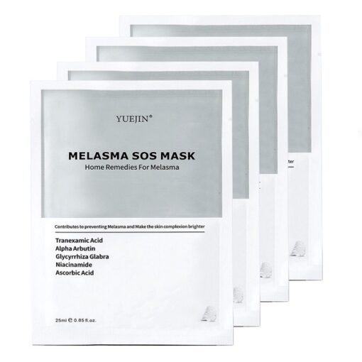 Mặt Nạ Yuejin Melasma Sos Mask 1 Hộp 10 Miếng Dưỡng Trắng, Mờ Thâm Nám