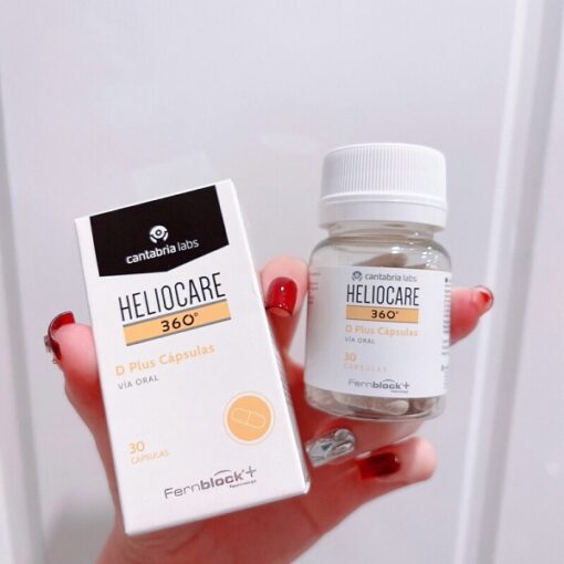 Viên Uống Chống Nắng Heliocare 360° D Plus Capsulas Via Oral 30 Viên [Chính Hãng]