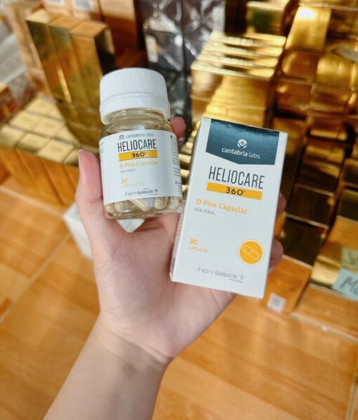 Viên Uống Chống Nắng Heliocare 360° D Plus Capsulas Via Oral 30 Viên [Chính Hãng]