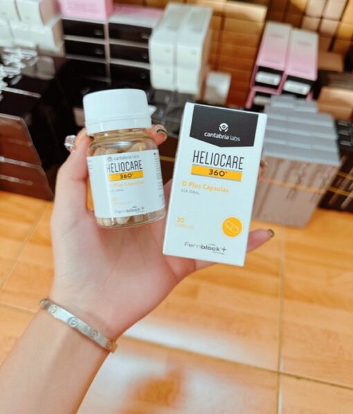 Viên Uống Chống Nắng Heliocare 360° D Plus Capsulas Via Oral 30 Viên [Chính Hãng]