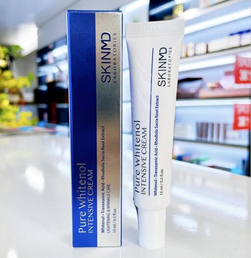 Kem Giảm Nám SkinMD Pure Whitenol Intensive Cream 15g