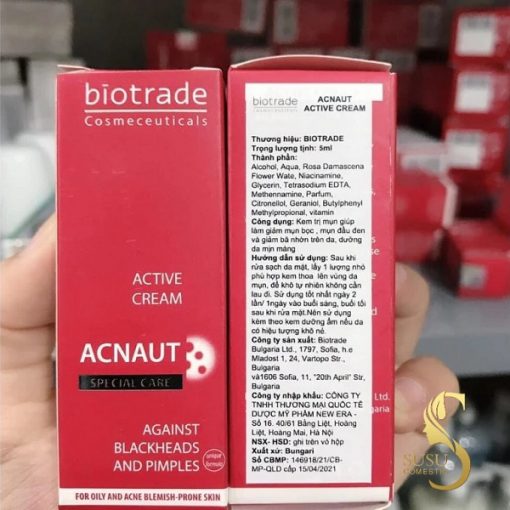 Kem Chấm Mụn Biotrade ACNAUT Active cream 15ml