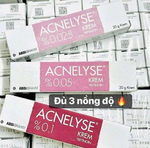 Kem Acnelyse Krem 0.1% Hỗ Trợ Cải Thiện Mụn Tái Tạo Làn Da [Chính Hãng]