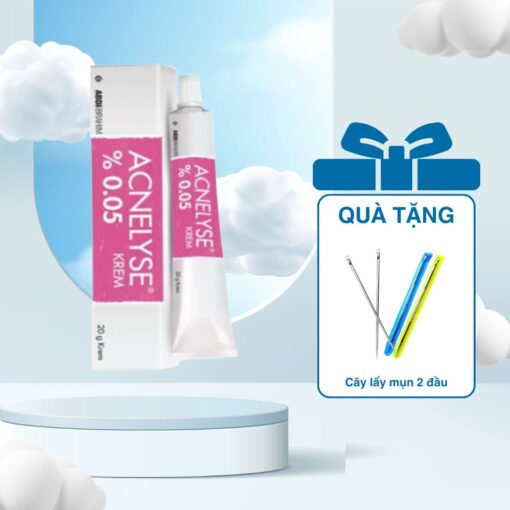 Acnelyse Krem 0.05% 20g Hỗ Trợ Giảm Mụn [Chính Hãng]