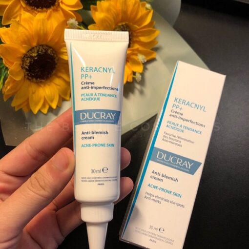 Kem Giảm Mụn Mờ Thâm Ducray Keracnyl PP+ Anti-Blemish Soothing Cream 30ml