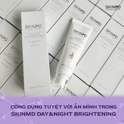 Kem Dưỡng Trắng Ngày Đêm SkinMD Day & Night Brightening Cream 50ml [Hàng Công Ty]