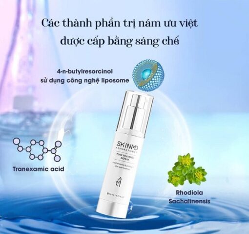 Serum SkinMD Pure Whitenol 50ml Giảm Nám Sạm Tàn Nhang [Hàng Công Ty]