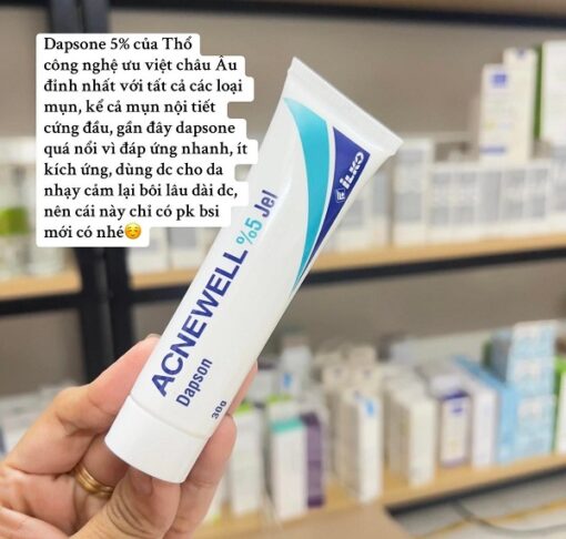 Acnewell %5 Jel 30g – Gel Giảm Mụn Dapson [Chính Hãng]