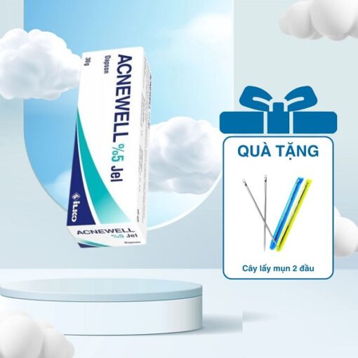 Acnewell %5 Jel 30g – Gel Giảm Mụn Dapson [Chính Hãng]