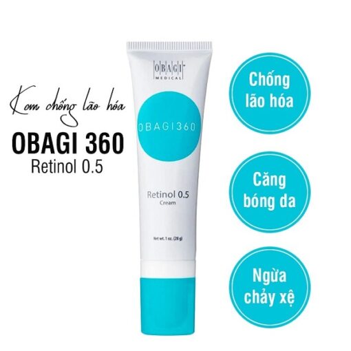 Kem dưỡng Obagi 360 Retinol 0.5 Hỗ Trợ Trẻ Hóa Da [Hàng Công Ty]