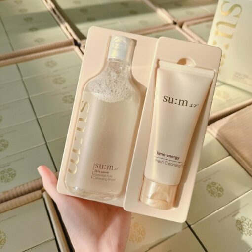 Set Tẩy Trang Sum 37 400ml Tặng Kèm Sữa Rửa Mặt 100ml Hàn Quốc [CHÍNH HÃNG]