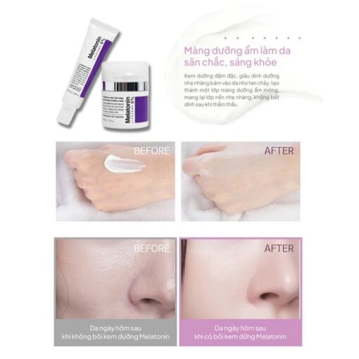 Kem Dưỡng Mờ Nám Melatonin Liposome 5% Maxclinic Time Return Cream 50g