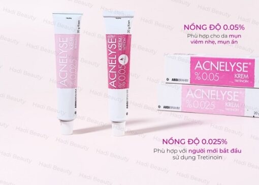 Acnelyse Krem 0.025% 20g Hỗ Trợ Giảm Mụn [Chính Hãng]