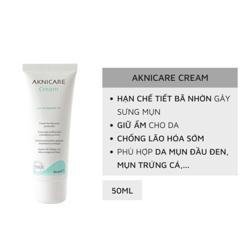 Aknicare Cream 50ml – Giải Pháp Chăm Sóc Da Mụn Hiệu Quả [Chính Hãng]