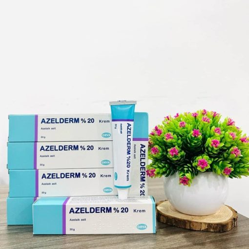 Azelderm 20% Krem 20g Thổ Nhĩ Kỳ Hỗ Trợ Giảm Mụn [Chính Hãng]