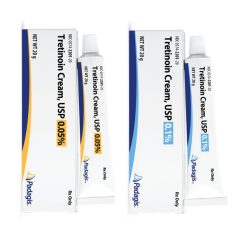 Tretinoin Padagis Perrigo 0.05% USP cream Mỹ 20g kem giảm mụn cải thiện lão hóa và sắc tố da