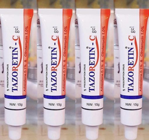 Tazoretin C gel 15g Hỗ Trợ Giảm Mụn Hiệu Quả [Chính Hãng]