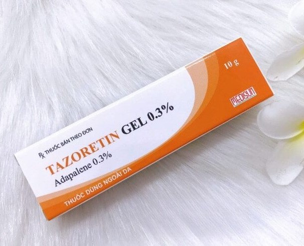 Tazoretin 0.3% 10g nhập chính hãng bởi Dược sĩ Hạnh