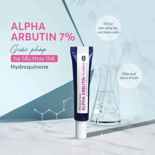 Kem Nám Alpha Arbutin 7% Cream Hỗ Trợ Giảm Thâm Nám, Dưỡng Sáng Da [Chính Hãng]