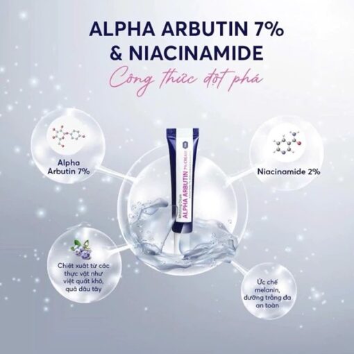 Kem Nám Alpha Arbutin 7% Cream Hỗ Trợ Giảm Thâm Nám, Dưỡng Sáng Da [Chính Hãng]